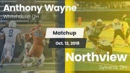 Matchup: Anthony Wayne High vs. Northview  2018
