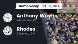 Recap: Anthony Wayne  vs. Rhodes  2021