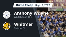 Recap: Anthony Wayne  vs. Whitmer  2022