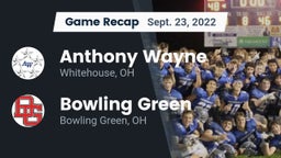 Recap: Anthony Wayne  vs. Bowling Green  2022