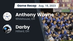 Recap: Anthony Wayne  vs. Darby  2023