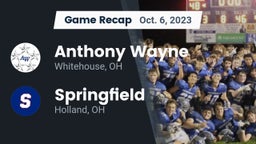 Recap: Anthony Wayne  vs. Springfield  2023