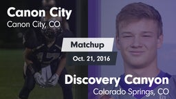 Matchup: Canon City High vs. Discovery Canyon  2016