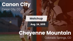 Matchup: Canon City High vs. Cheyenne Mountain  2018