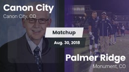 Matchup: Canon City High vs. Palmer Ridge  2018