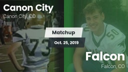 Matchup: Canon City High vs. Falcon   2019