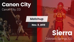 Matchup: Canon City High vs. Sierra  2019