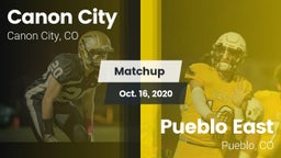 Matchup: Canon City High vs. Pueblo East  2020