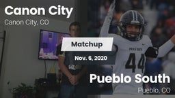 Matchup: Canon City High vs. Pueblo South  2020