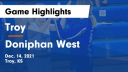 Troy  vs Doniphan West Game Highlights - Dec. 14, 2021