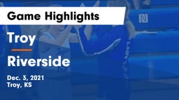Troy  vs Riverside Game Highlights - Dec. 3, 2021