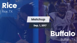 Matchup: Rice  vs. Buffalo  2017