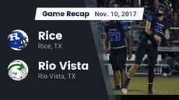 Recap: Rice  vs. Rio Vista  2017