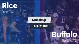 Matchup: Rice  vs. Buffalo  2018