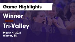 Winner  vs Tri-Valley  Game Highlights - March 4, 2021