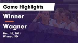 Winner  vs Wagner  Game Highlights - Dec. 10, 2021