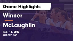 Winner  vs McLaughlin  Game Highlights - Feb. 11, 2022