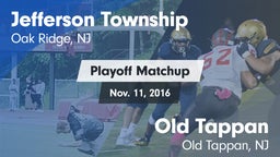 Matchup: Jefferson Township vs. Old Tappan 2016