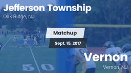 Matchup: Jefferson Township vs. Vernon  2017