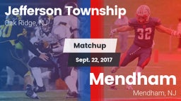 Matchup: Jefferson Township vs. Mendham  2017