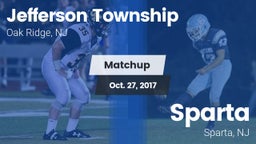 Matchup: Jefferson Township vs. Sparta  2017