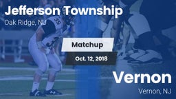 Matchup: Jefferson Township vs. Vernon  2018