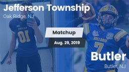 Matchup: Jefferson Township vs. Butler  2019