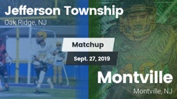Matchup: Jefferson Township vs. Montville  2019