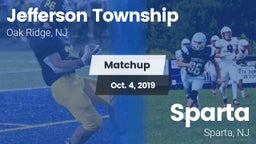 Matchup: Jefferson Township vs. Sparta  2019