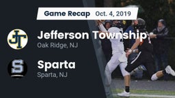 Recap: Jefferson Township  vs. Sparta  2019