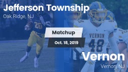 Matchup: Jefferson Township vs. Vernon  2019