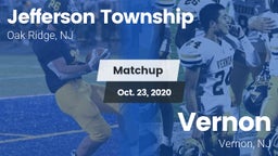 Matchup: Jefferson Township vs. Vernon  2020