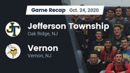 Recap: Jefferson Township  vs. Vernon  2020