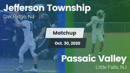 Matchup: Jefferson Township vs. Passaic Valley  2020