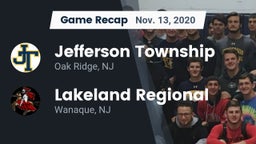 Recap: Jefferson Township  vs. Lakeland Regional  2020