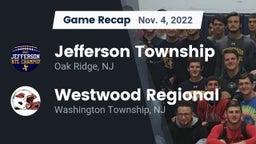 Recap: Jefferson Township  vs. Westwood Regional  2022