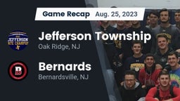 Recap: Jefferson Township  vs. Bernards  2023