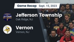 Recap: Jefferson Township  vs. Vernon  2023