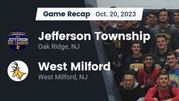 Recap: Jefferson Township  vs. West Milford  2023