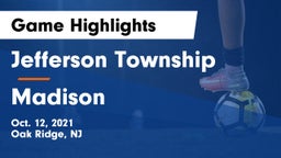 Jefferson Township  vs Madison Game Highlights - Oct. 12, 2021