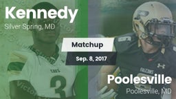 Matchup: Kennedy  vs. Poolesville  2017