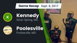 Recap: Kennedy  vs. Poolesville  2017
