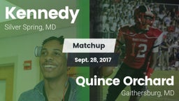 Matchup: Kennedy  vs. Quince Orchard  2017