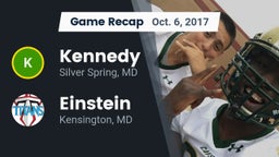Recap: Kennedy  vs. Einstein  2017