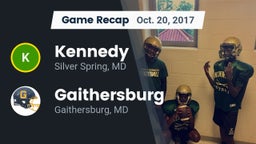Recap: Kennedy  vs. Gaithersburg  2017