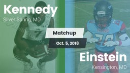 Matchup: Kennedy  vs. Einstein  2018