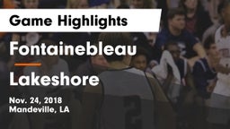 Fontainebleau  vs Lakeshore  Game Highlights - Nov. 24, 2018