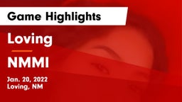 Loving  vs NMMI  Game Highlights - Jan. 20, 2022