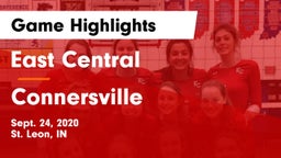 East Central  vs Connersville Game Highlights - Sept. 24, 2020
