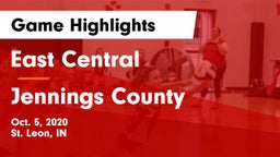 East Central  vs Jennings County Game Highlights - Oct. 5, 2020
